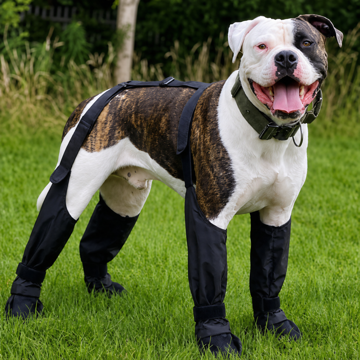 TreadPup™ All-Terrain 4-Leg Dog Boot & Support Set